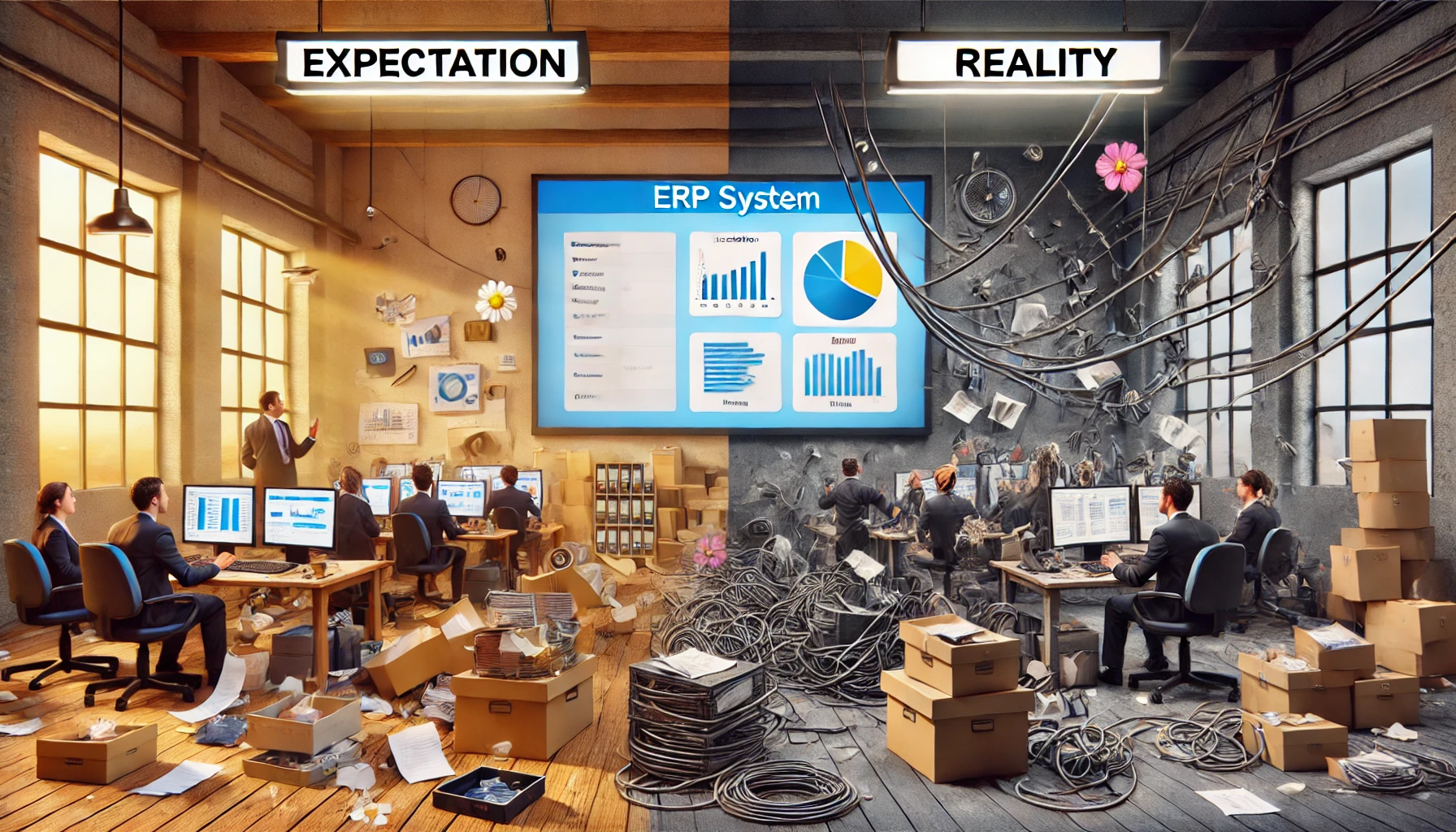 ERP Projects and Illusions: Expectations and Reality 